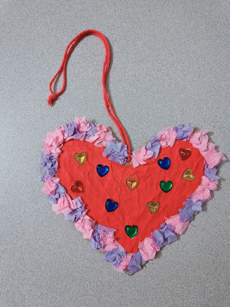 Little Heart, Mixed Technique