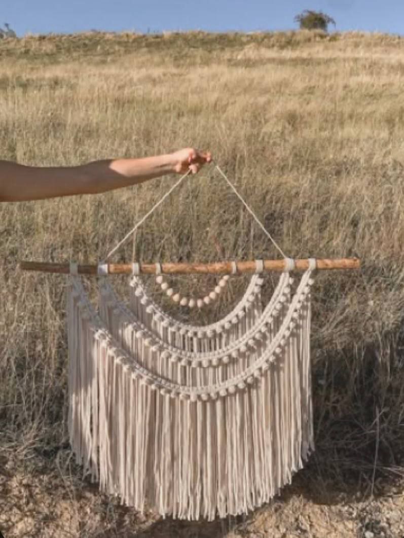 Semi-Oval Wall Hanging