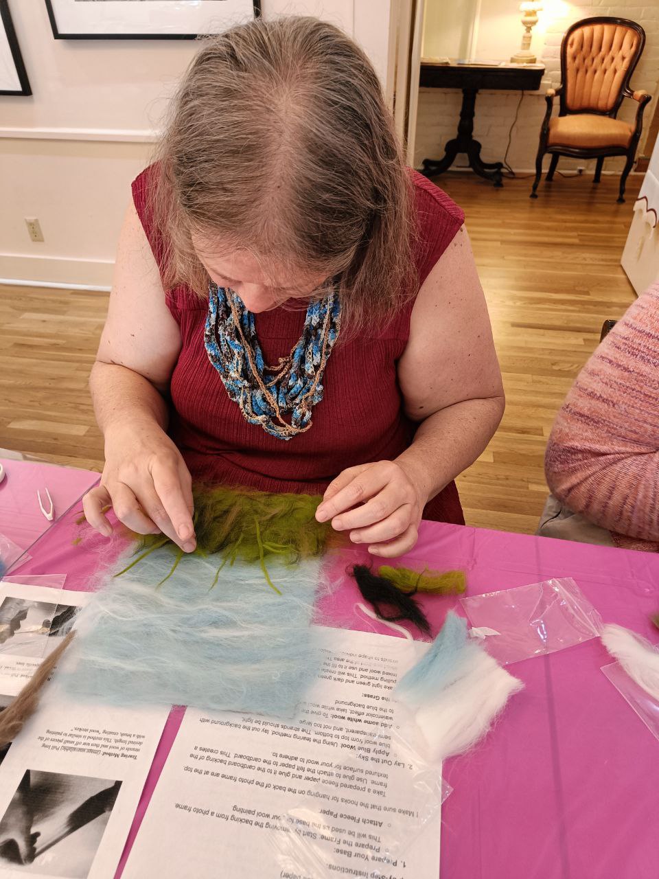 Woolpainting workshop